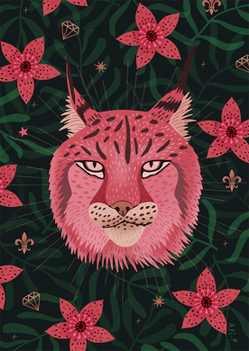 Lynx Animal Art Print