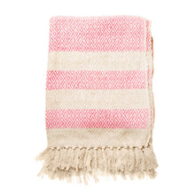 Load image into Gallery viewer, Sass and Belle Pink Diamond Twill Blanket

